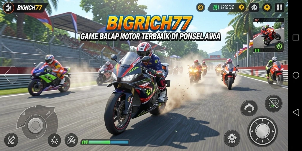 Tampilan gameplay <strong>BIGRICH77</strong> yang mendebarkan dan berkualitas tinggi.