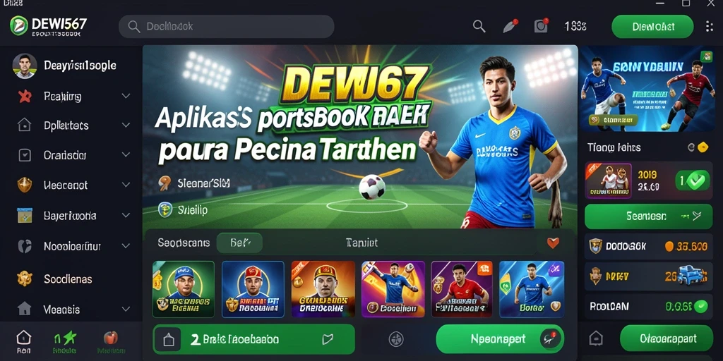 Tampilan menarik dan fitur lengkap dari DEWI567 dalam taruhan olahraga.