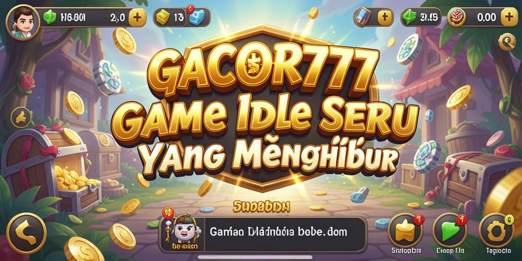 Tampilan visual dari gameplay GACOR777 yang seru dan mengasyikkan.